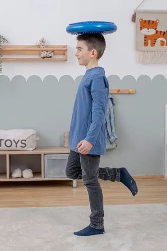 Betzold Balancekissen 33 cm genoppt mit Pumpe luftgefüllt