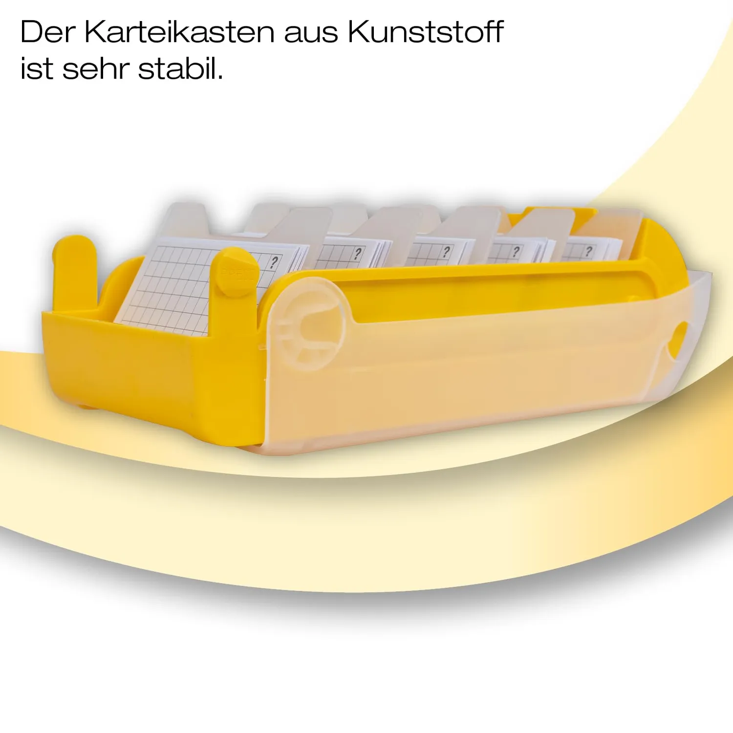 TimeTEX Karteikasten Karteibox robust