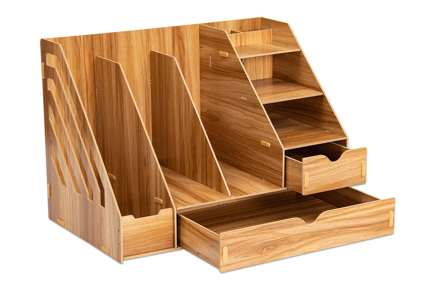 Betzold Schreibtisch-Organizer groß MDF Holzmaserung