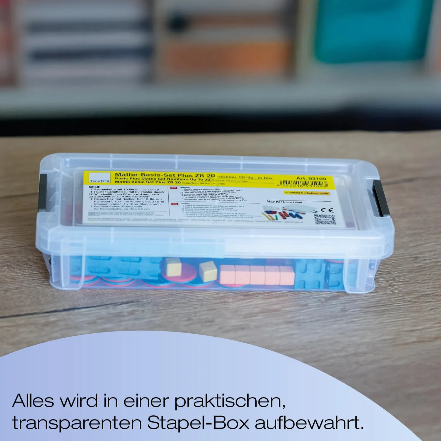 TimeTEX Mathe-Basis-Set Plus Rechenset ZR 20 58-teilig
