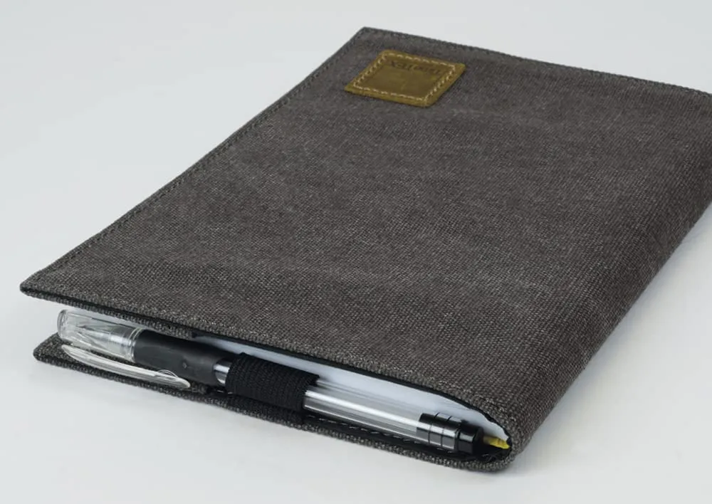 TimeTEX Canvas Kalenderhülle 30896 Schutzumschlag Leinen