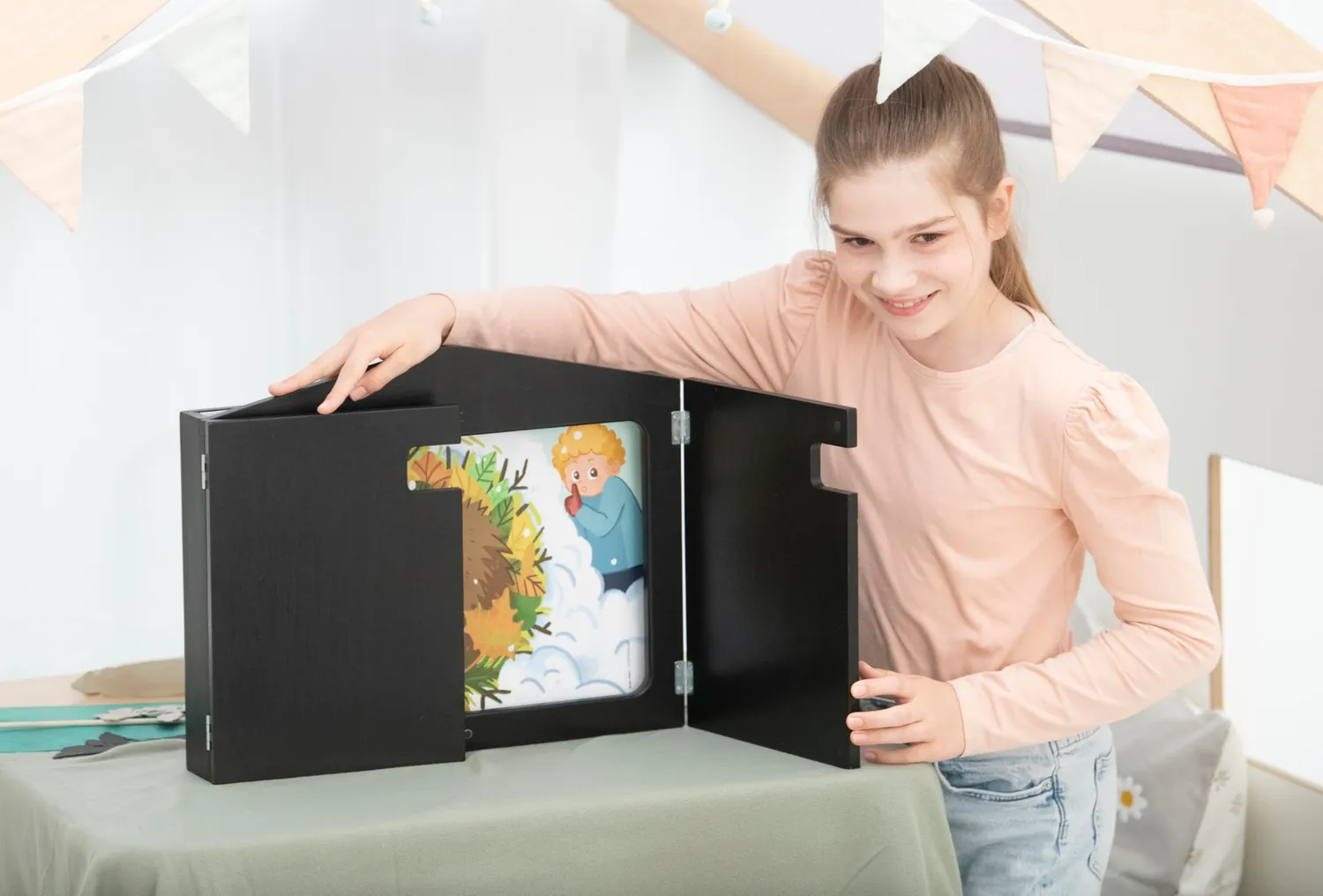 Betzold Kombi-Kamishibai Erzähltheater 3in1 mit Acrylglas