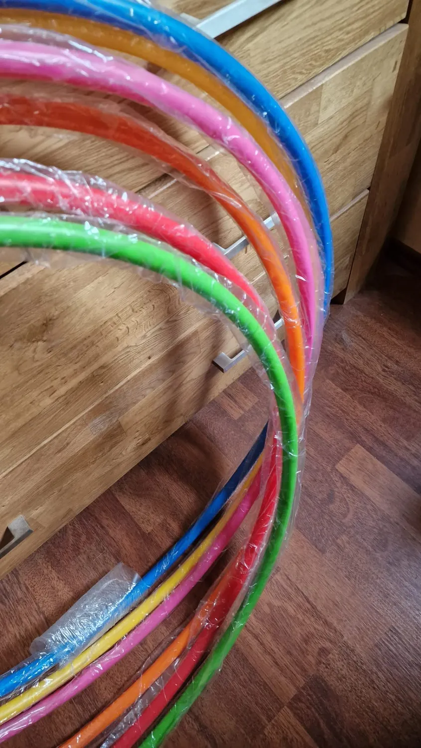Betzold Gymnastik-Reifen Regenbogen-Set