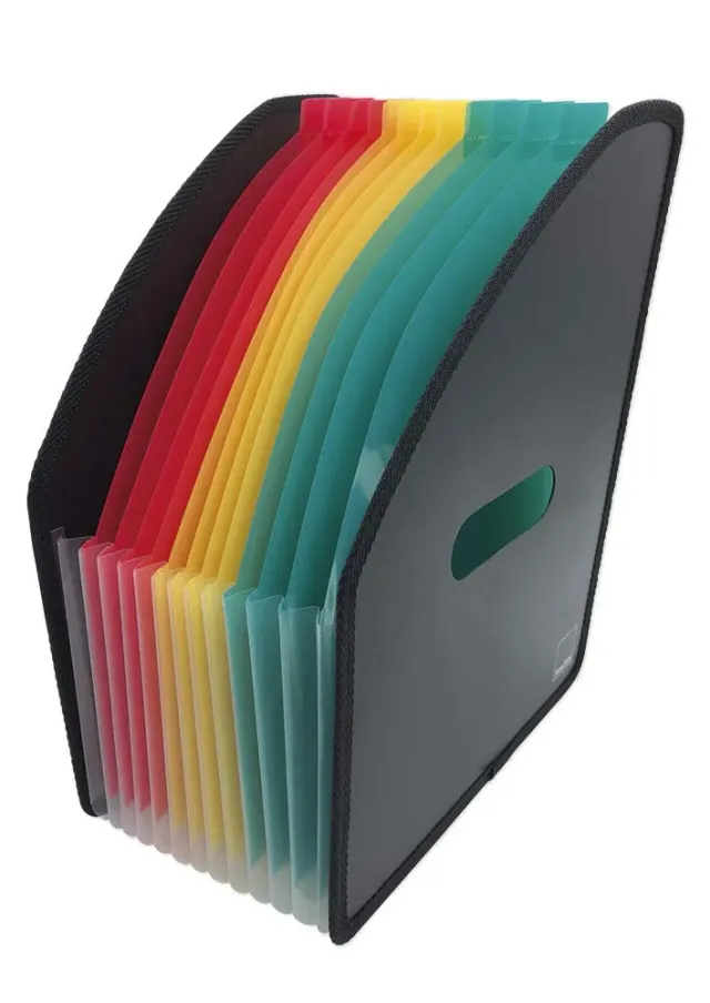 TimeTEX Fächerstar Compact 10688 Stehsammler 13 Fächer dehnbar