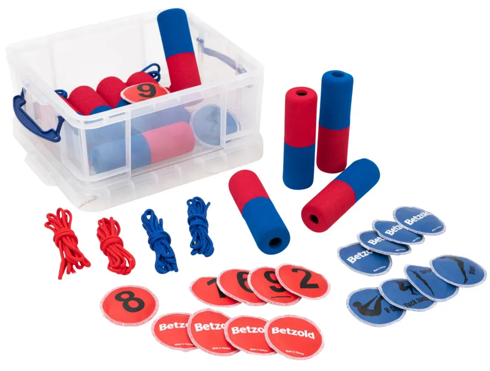 Betzold Teamaktivitäts-Set Bewegungsspiel Box