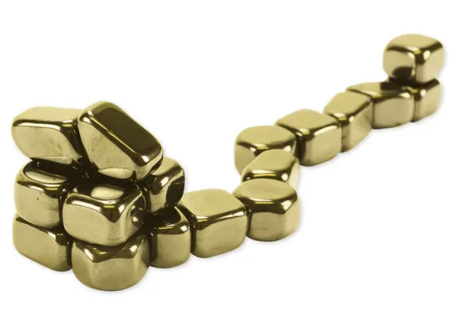 TimeTEX Gold-Nuggets Magnetsteine 93167 ca. 20 Stück