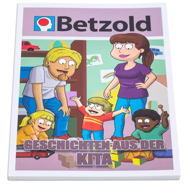 Betzold Cartoon-Buch KITA Buch DIN A5 60 Cartoons