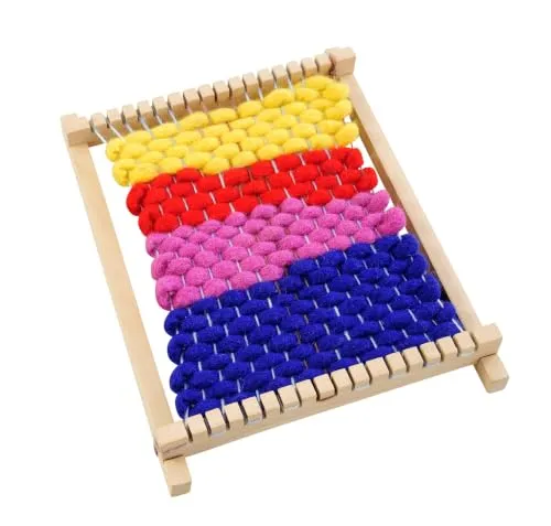 Betzold Schul-Webrahmen Buchenholz 10er-Set 14 cm