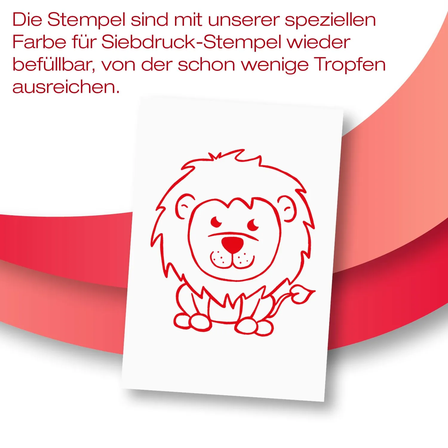 TimeTEX Perpetuum runder Siebdruck-Stempel