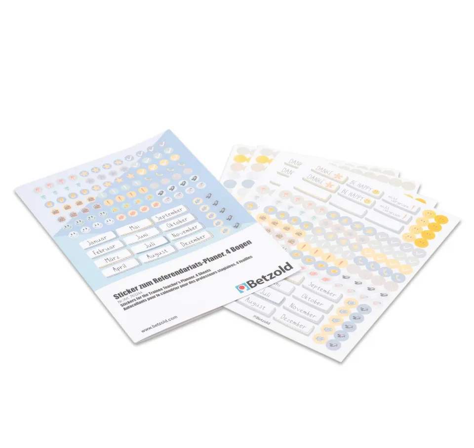 Betzold Sticker zum Referendariats-Planer 670 Sticker